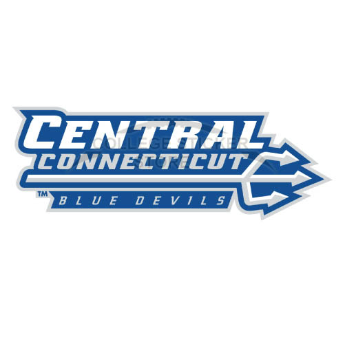 Customs CCSU Blue Devils Iron-on Transfers (Wall Stickers)NO.4096